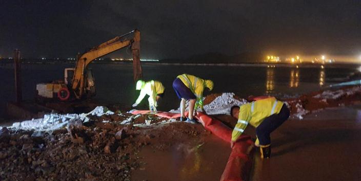 聞“汛”而動(dòng)!他們沖在防汛抗臺(tái)第一線!